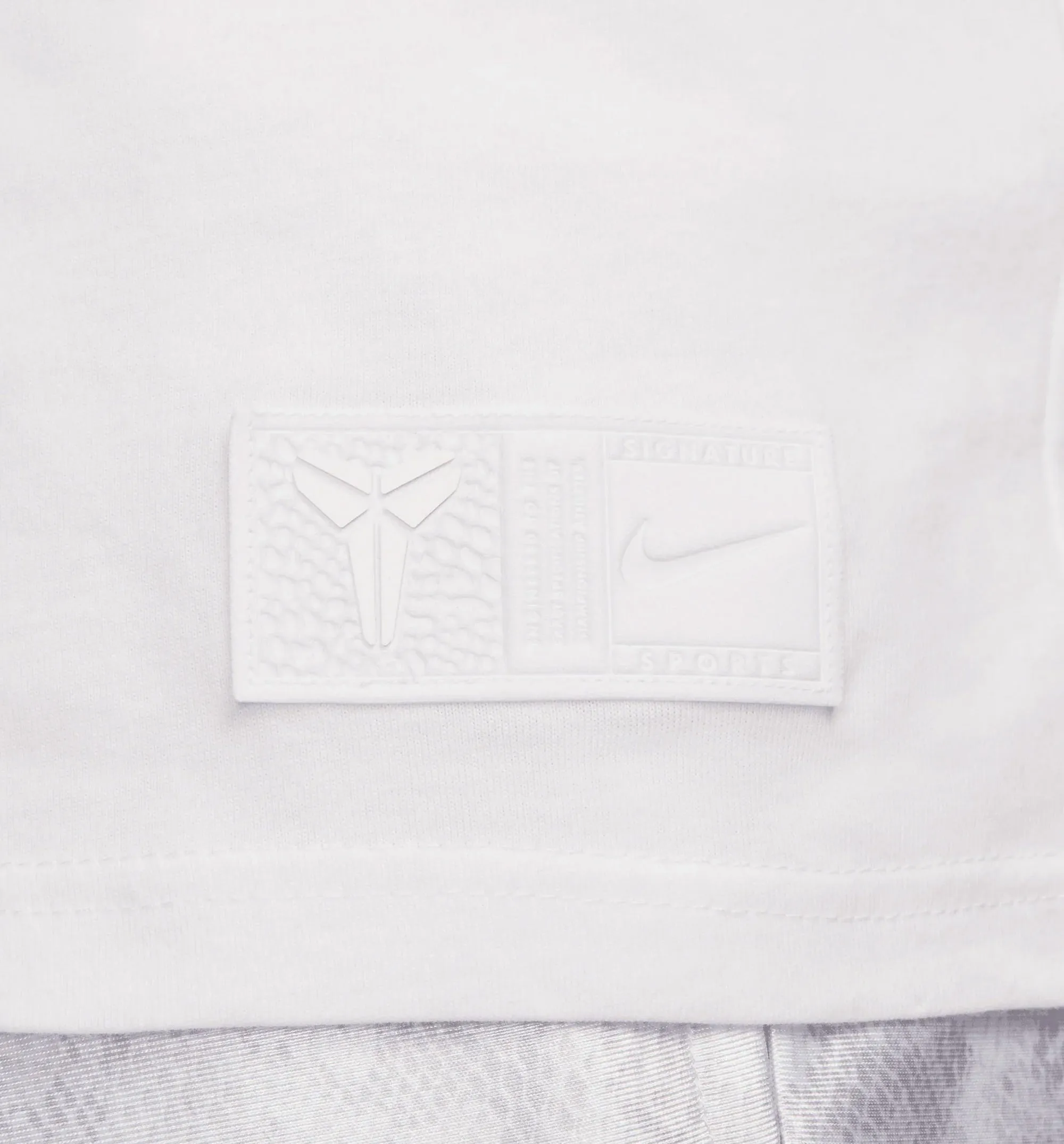Nike Clothing Kobe Max 90 Halo Mens Short Sleeve Shirt - White