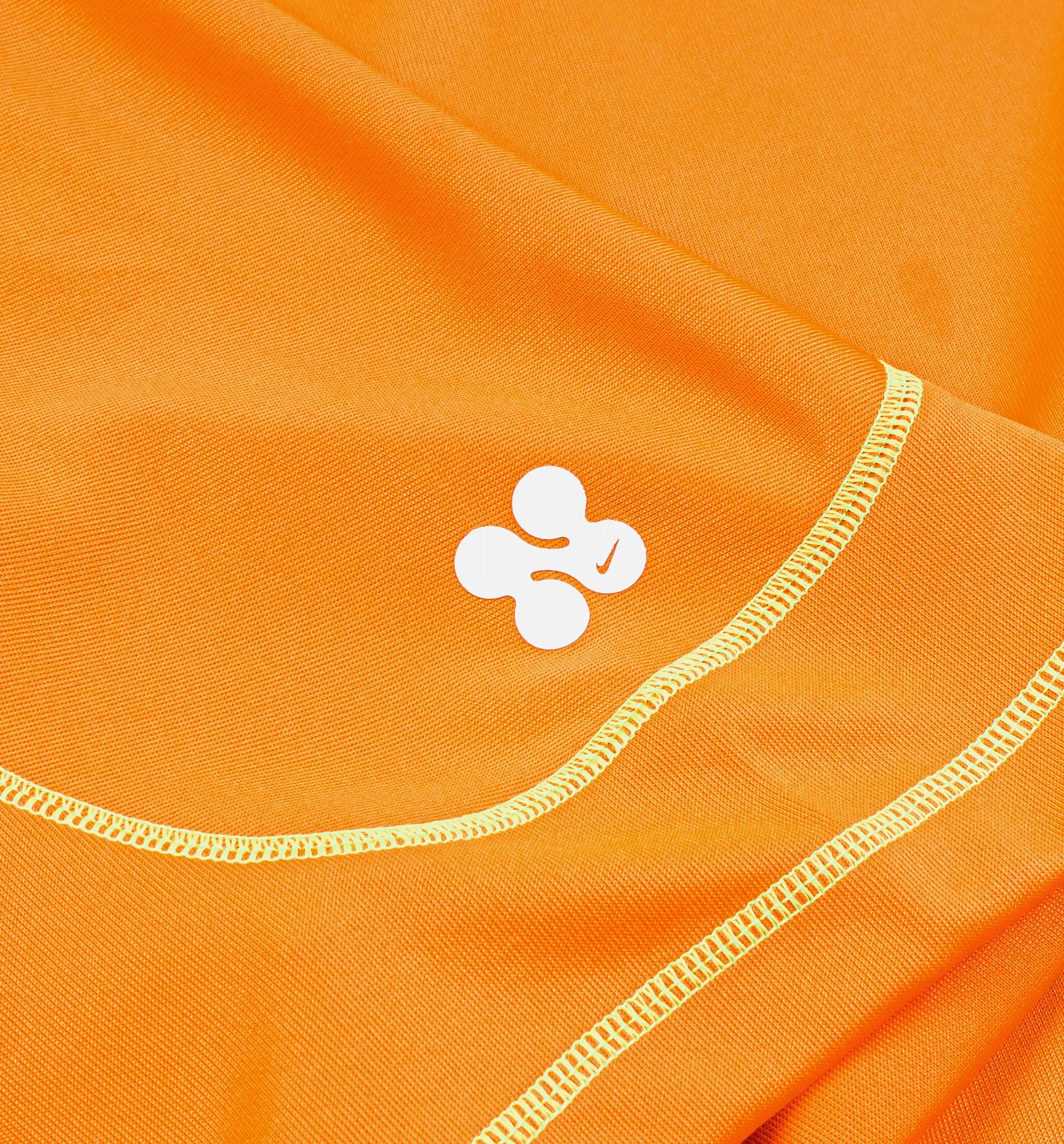 Nike Clothing Project Frog Mens Short Sleeve Shirt - Orange/White