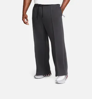 Nike Clothing Tech Fleece Wide Leg Mens Pant - Black/Black