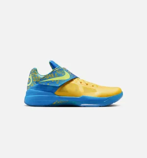 Nike Clothing Zoom KD 4 Photo Blue Mens Lifestyle Shoe - Photo Blue/Tour Yellow