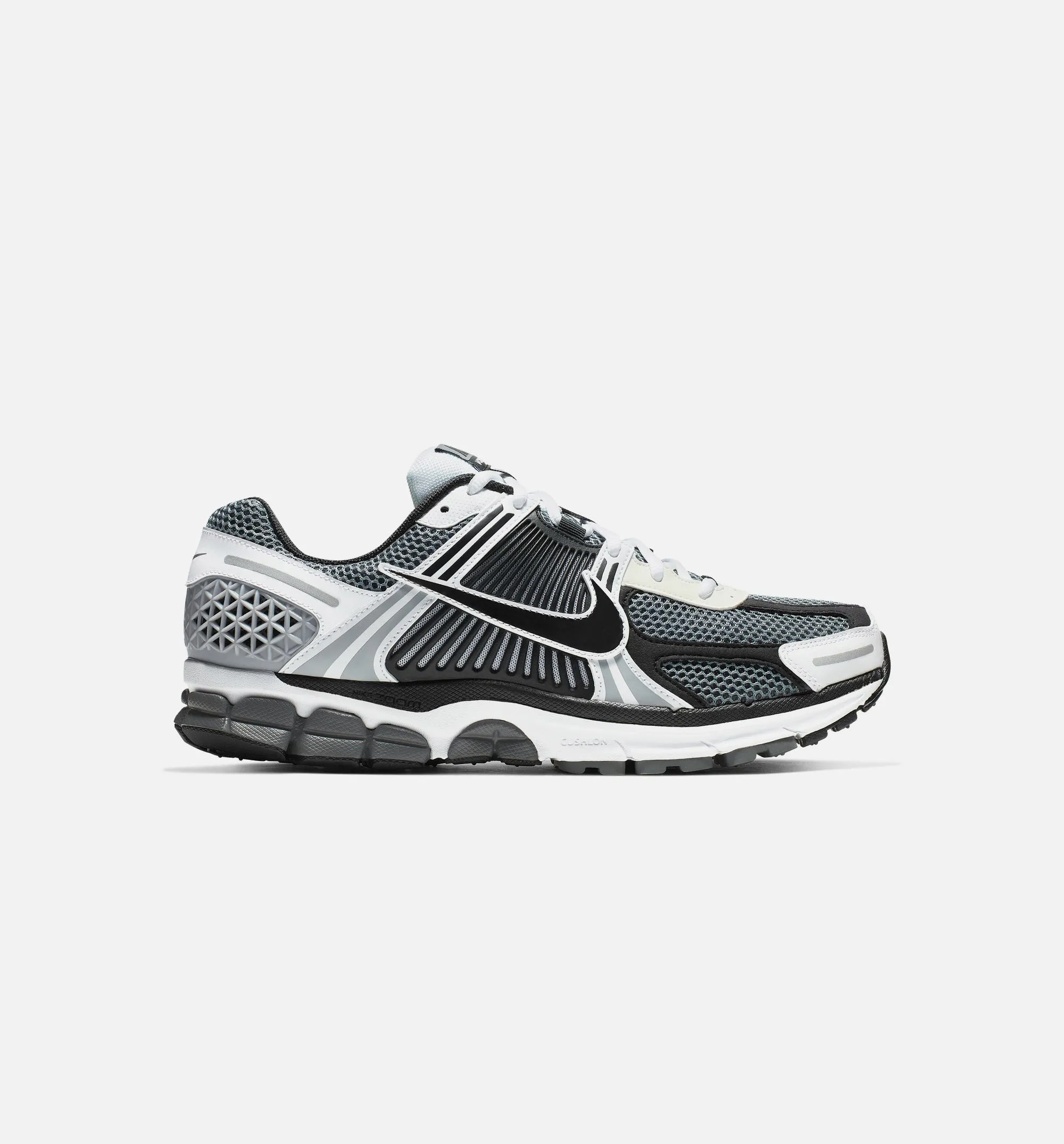 Nike Clothing Zoom Vomero 5 Black and Metallic Silver Mens Lifestyle Shoe - Black/Silver