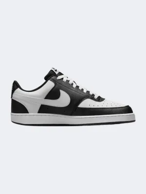 Nike Court Vision Low Men Lifestyle Shoes Black/White Essential mens casual shoes for comfort