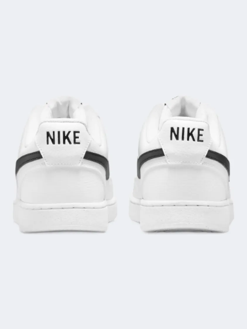 Nike Court Vision Next Nature Men Lifestyle Shoes White/Black Mens Casual Everyday Sneakers