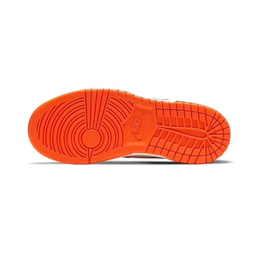Nike Dunk Hi Retro GS Syracuse White Orange Blaze White Iconic Sneakers