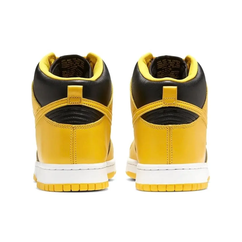 Nike Dunk Hi SP Black Varsity Maize Iconic Sneakers