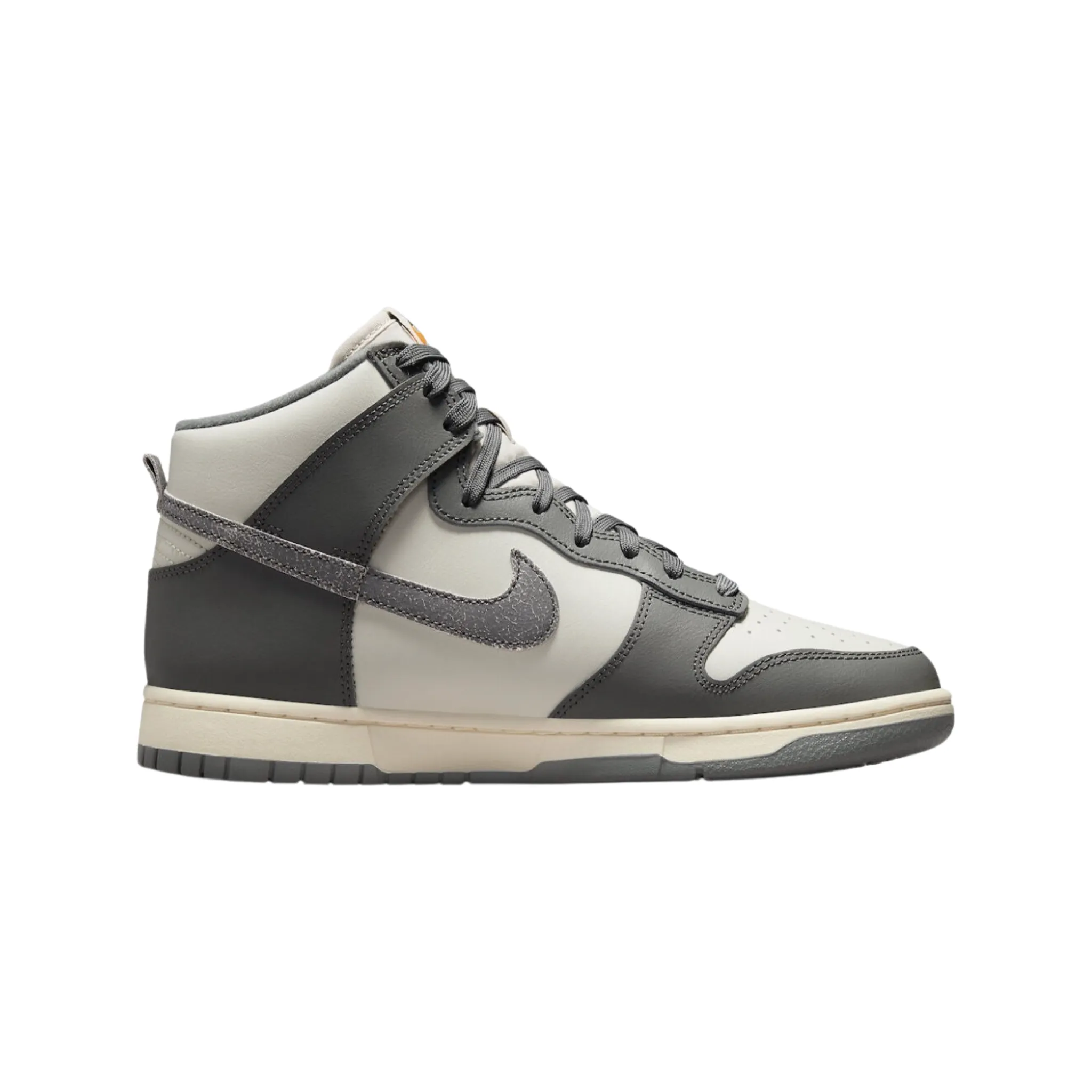Nike Dunk Hi Vintage Light Bone Grey Iconic Sneakers