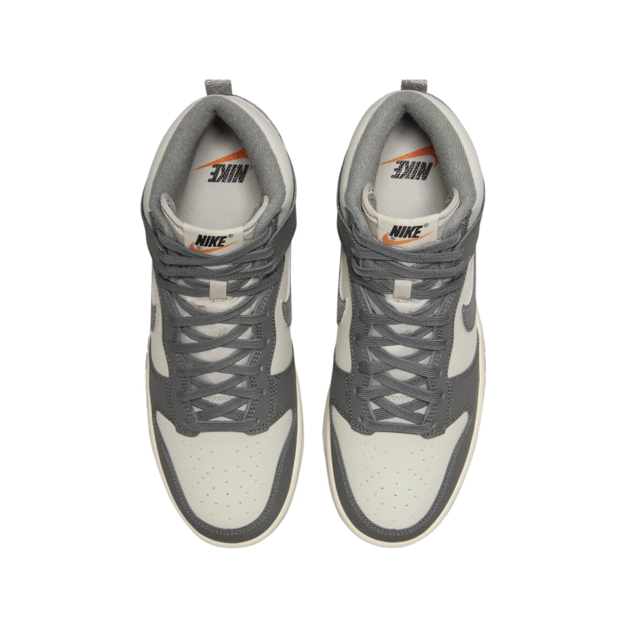 Nike Dunk Hi Vintage Light Bone Grey Iconic Sneakers