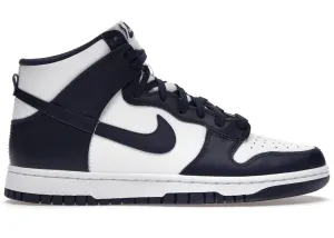 Nike Dunk High Championship Navy Nike Dunk sneakers with vintage style