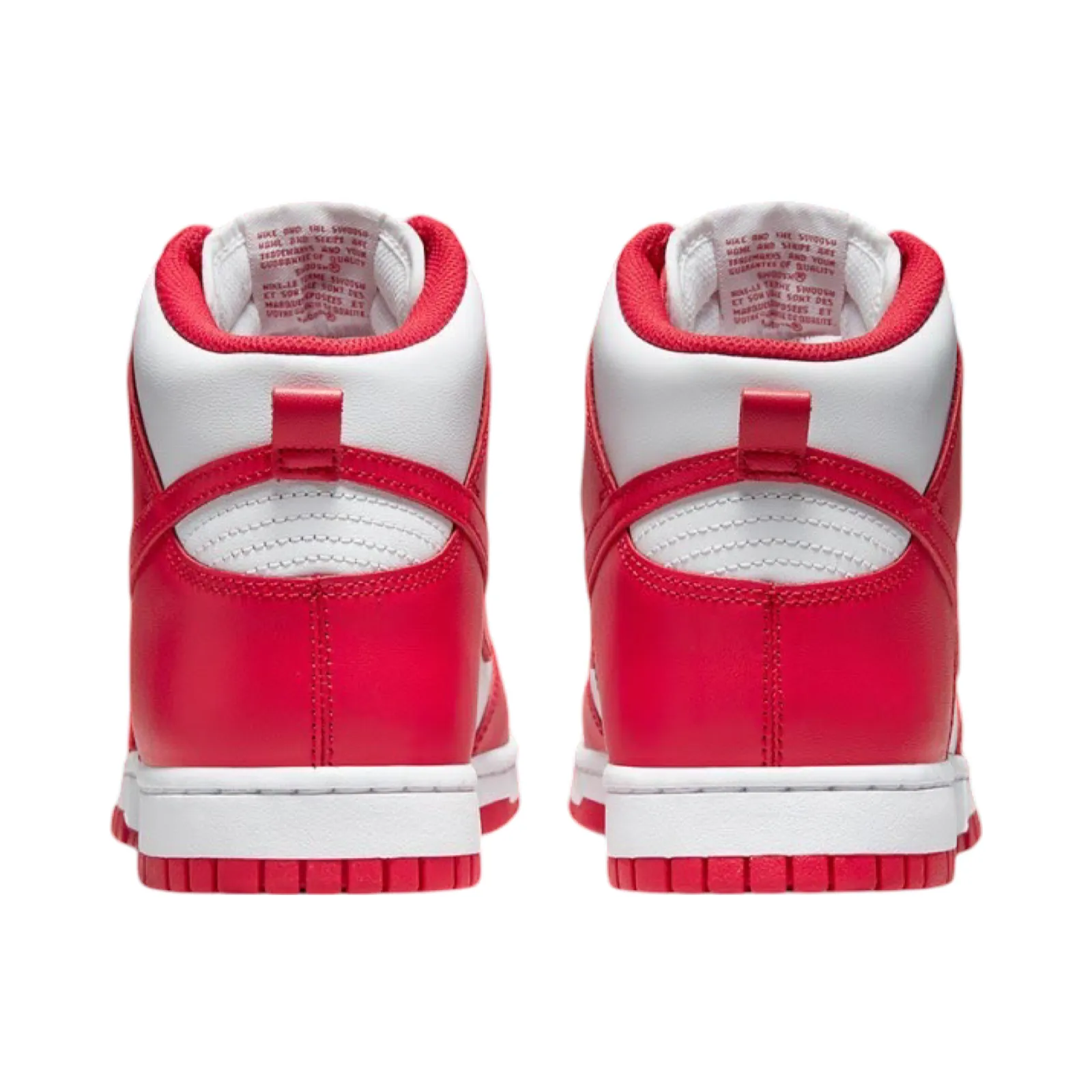 Nike Dunk High (GS) Championship White University Red Iconic Sneakers