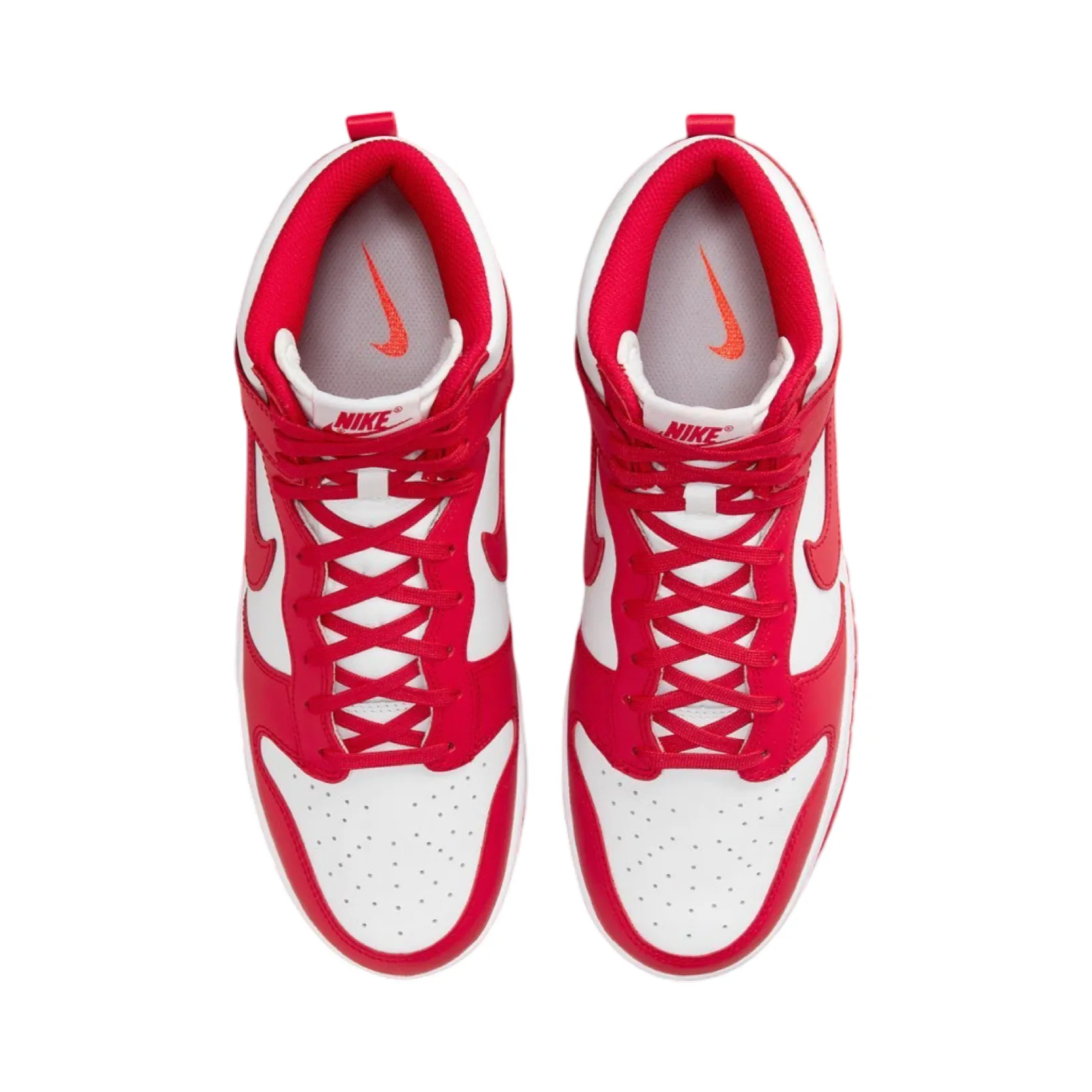 Nike Dunk High (GS) Championship White University Red Iconic Sneakers