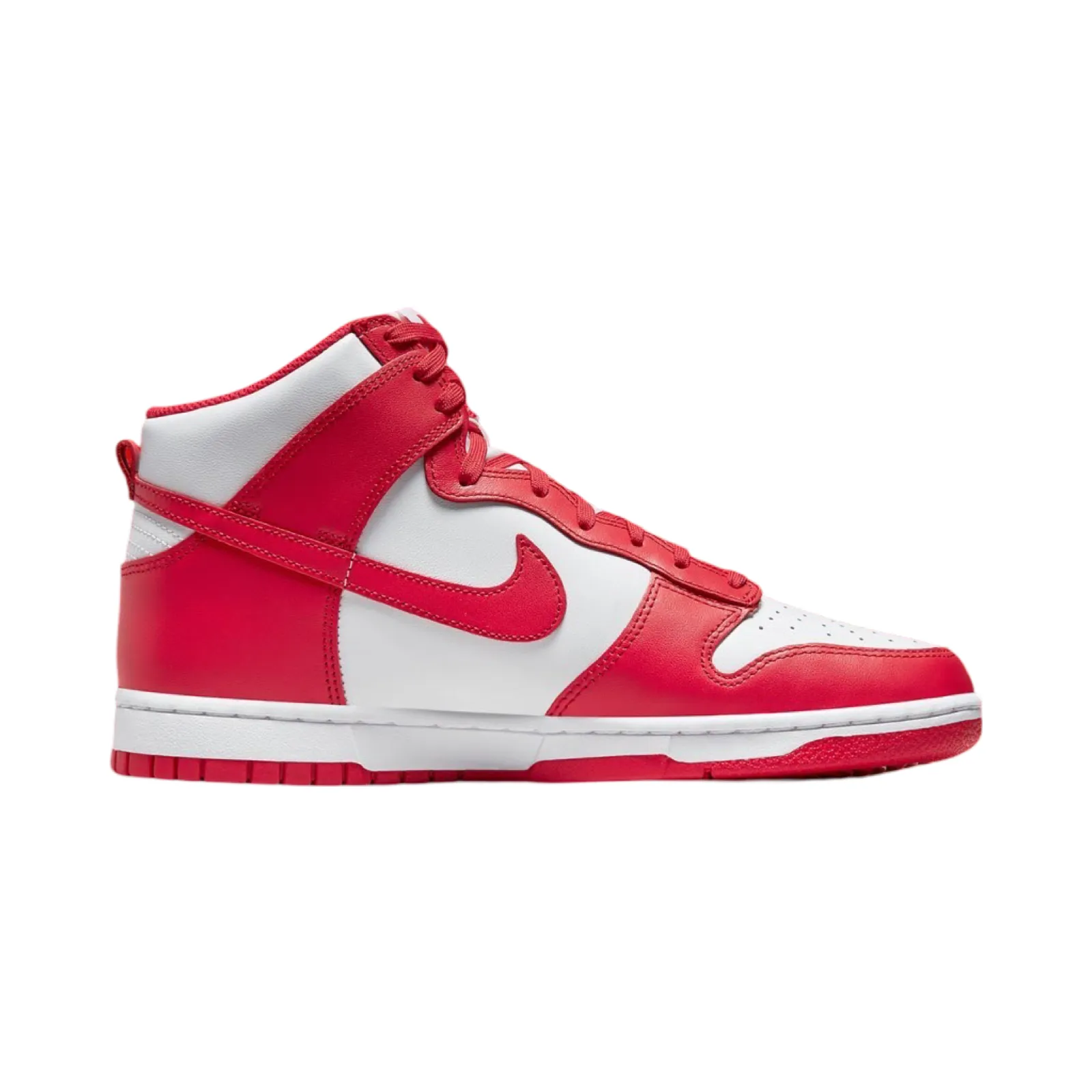 Nike Dunk High (GS) Championship White University Red Iconic Sneakers
