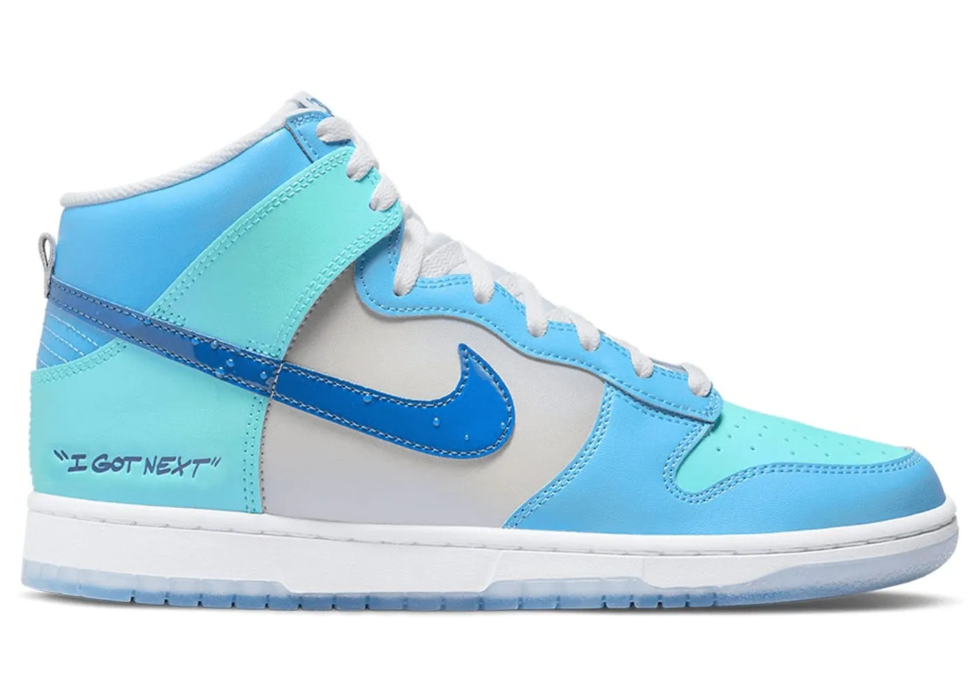 Nike Dunk High I Got Next Nike Dunk sneakers with vintage style