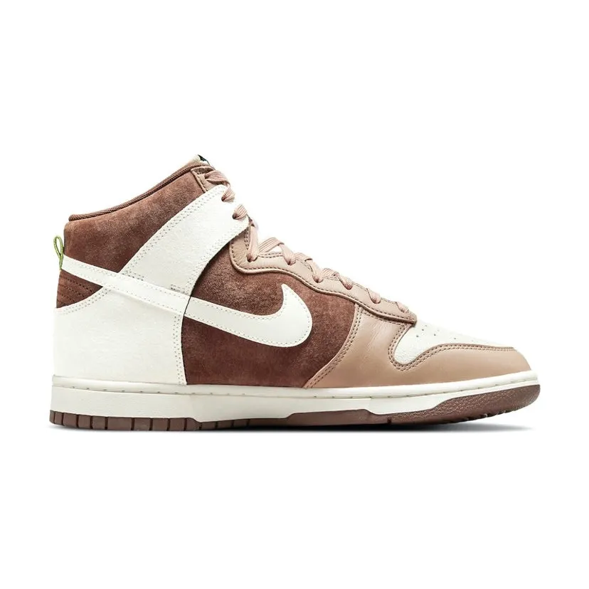 Nike Dunk High Khaki Chocolate Sail Iconic Sneakers