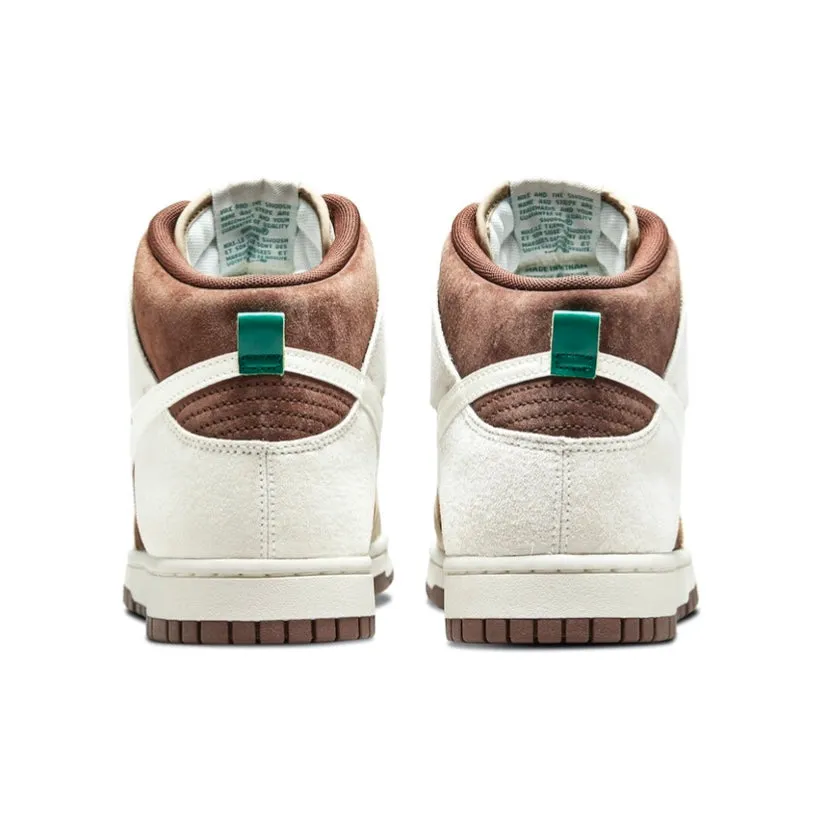 Nike Dunk High Khaki Chocolate Sail Iconic Sneakers
