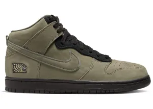 Nike Dunk High Soulgoods Olive Nike Dunk sneakers with vintage style