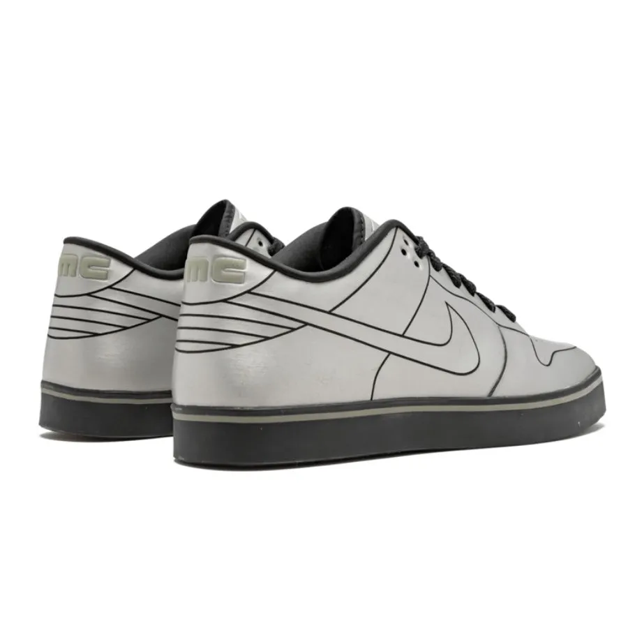 Nike Dunk Low 6.0 SE Delorean DMC-12 Metallic Cool Grey Iconic Sneakers