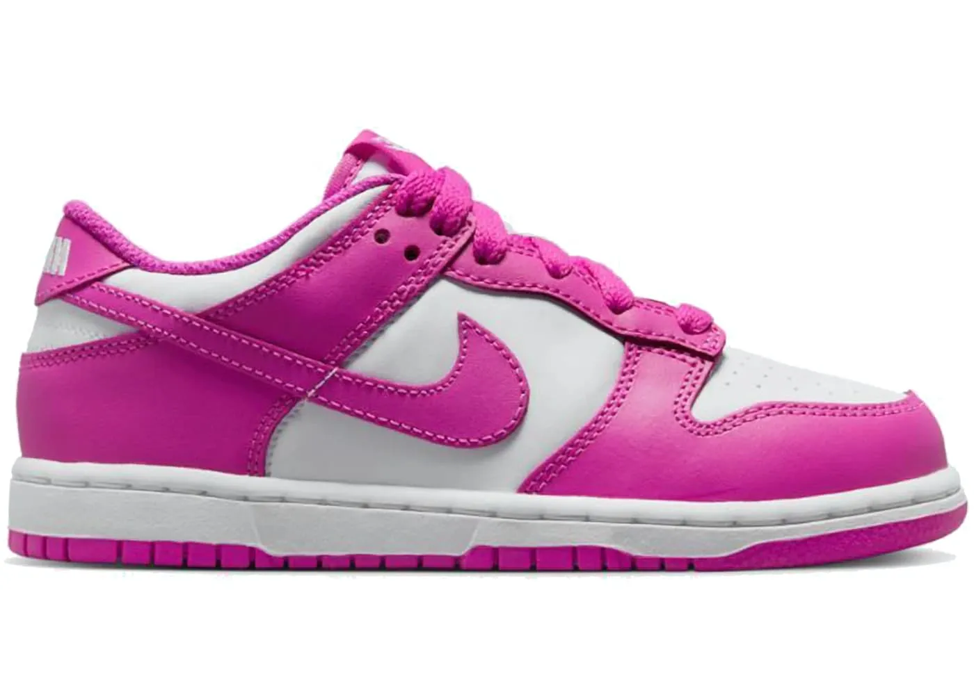 Nike Dunk Low Active Fuchsia (PS) Nike Dunk sneakers with vintage style