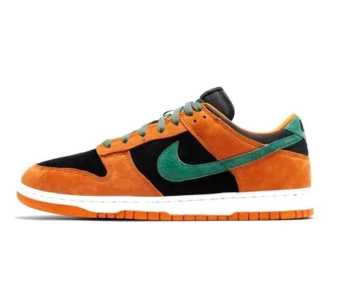 Nike Dunk Low Ceramic (2020) Black Ceramic Nike Dunk sneakers with classic silhouette