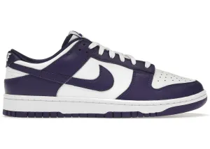 Nike Dunk Low Championship Court Purple Nike Dunk sneakers with vintage style