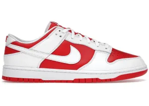Nike Dunk Low Championship Red (2021) Nike Dunk sneakers with vintage style