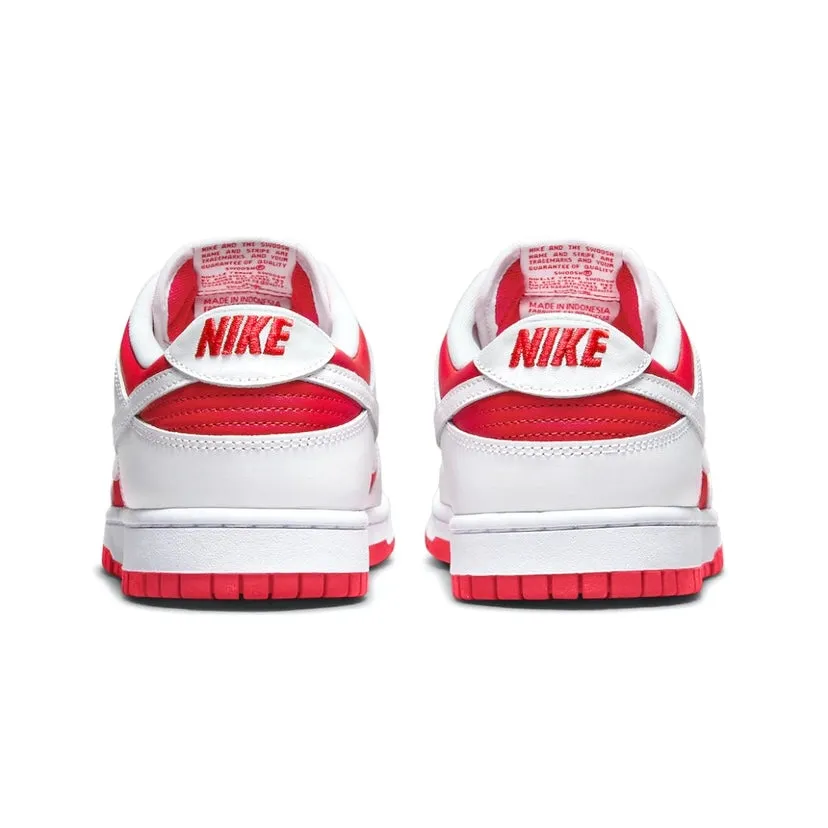 Nike Dunk Low Championship Red University White 2021 Iconic Sneakers