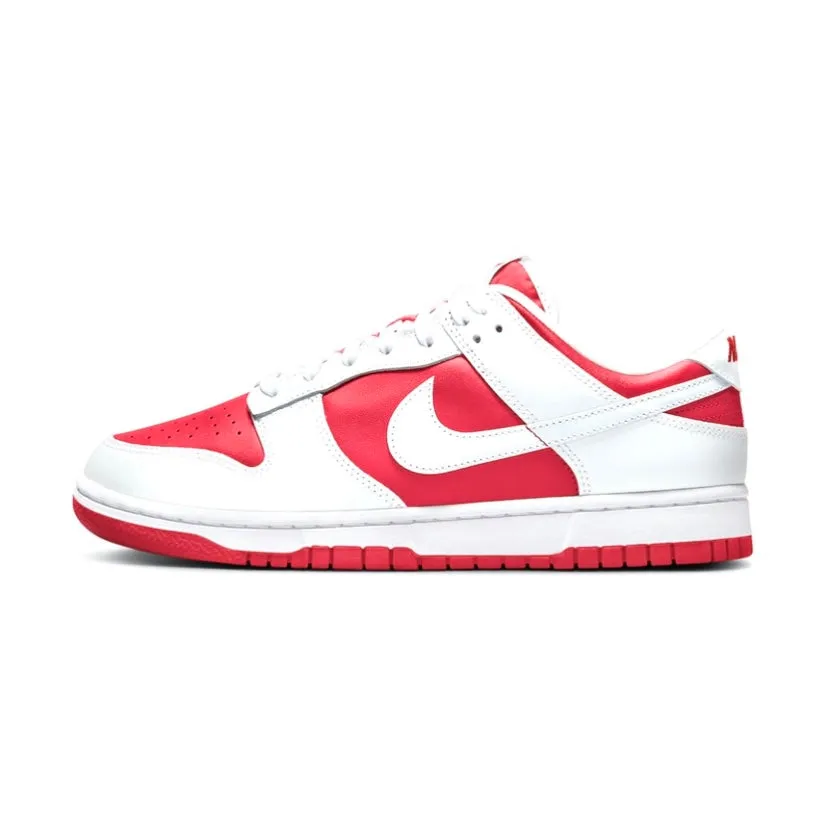Nike Dunk Low Championship Red University White 2021 Iconic Sneakers