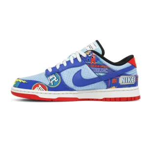 Nike Dunk Low Chinese New Year Firecracker Multicolor Nike Dunk sneakers with classic silhouette