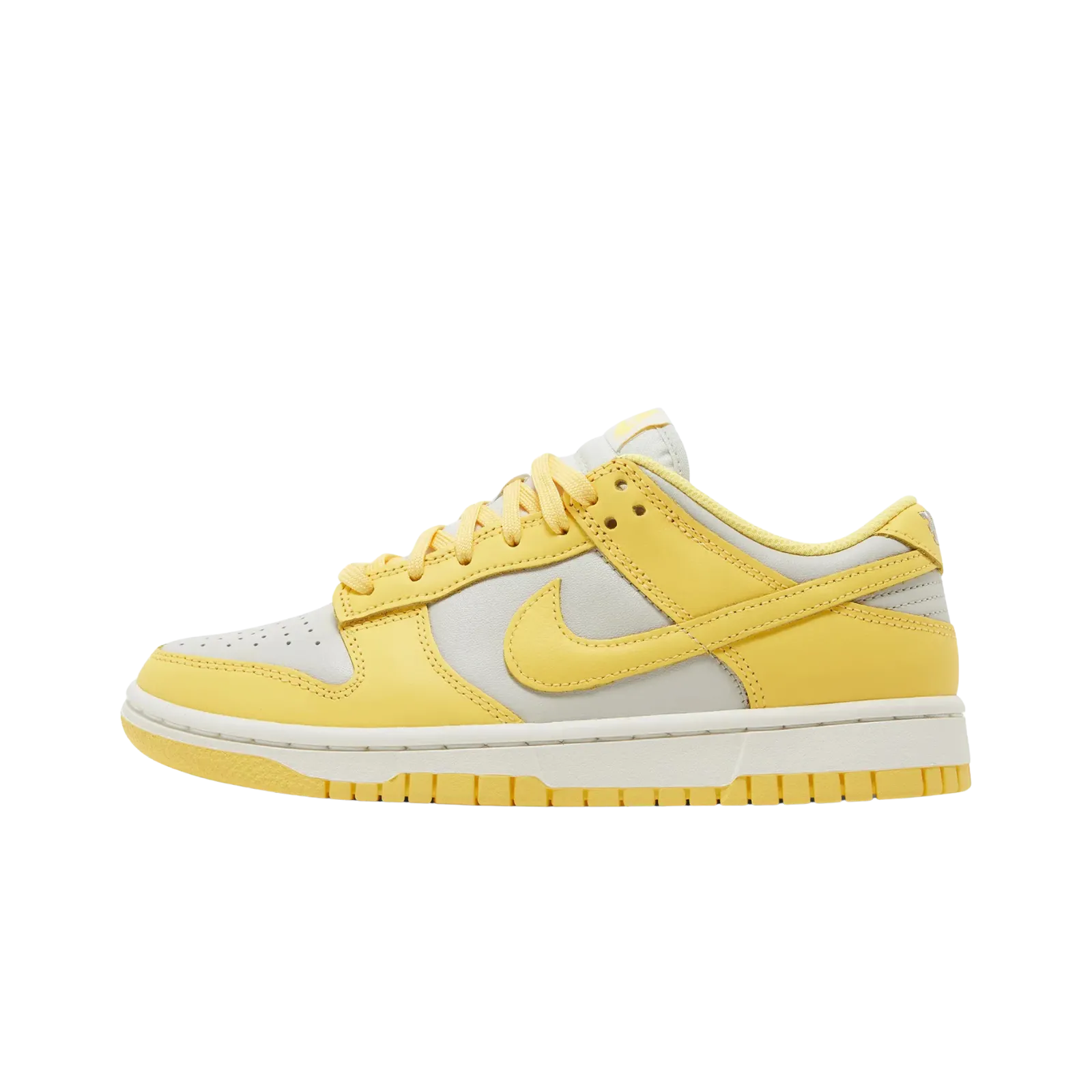 Nike Dunk Low Citron Pulse (Women's) Nike cushioned shoes for casual wear