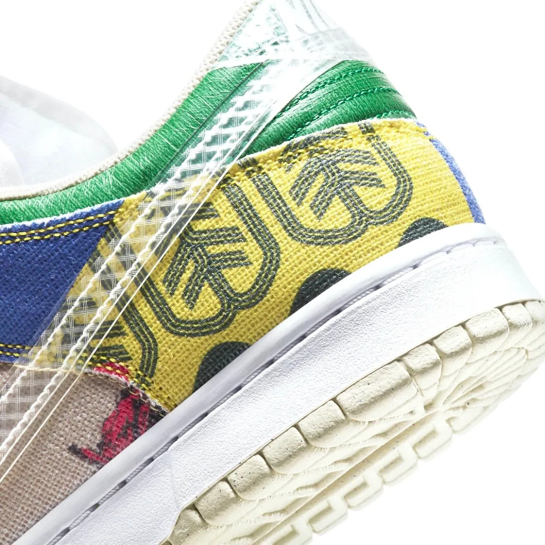 Nike Dunk Low City Market Multi Colour Iconic Sneakers