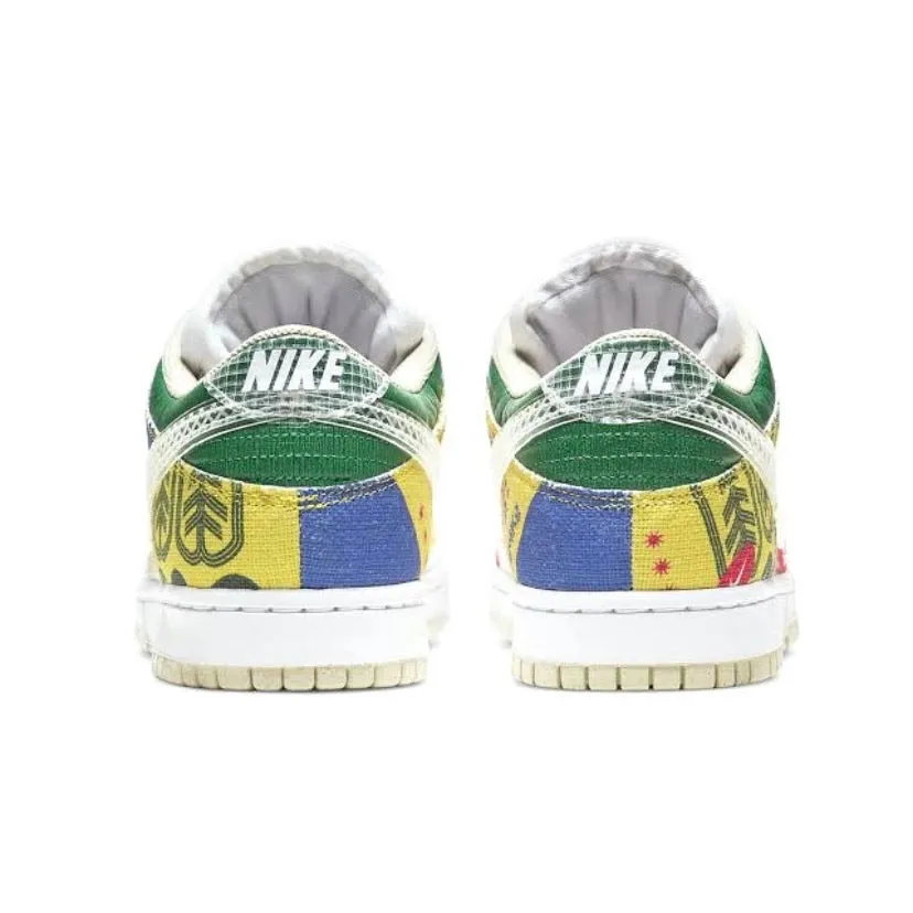 Nike Dunk Low City Market Multi Colour Iconic Sneakers