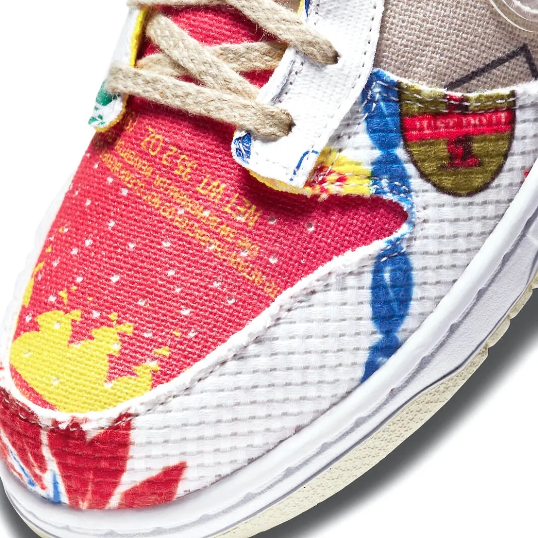 Nike Dunk Low City Market Multi Colour Iconic Sneakers