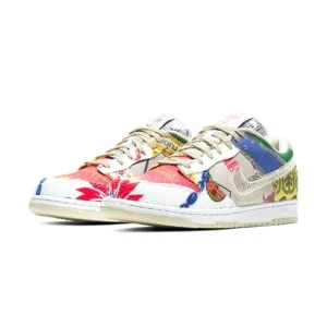 Nike Dunk Low City Market Multi Colour Nike Dunk sneakers with classic silhouette