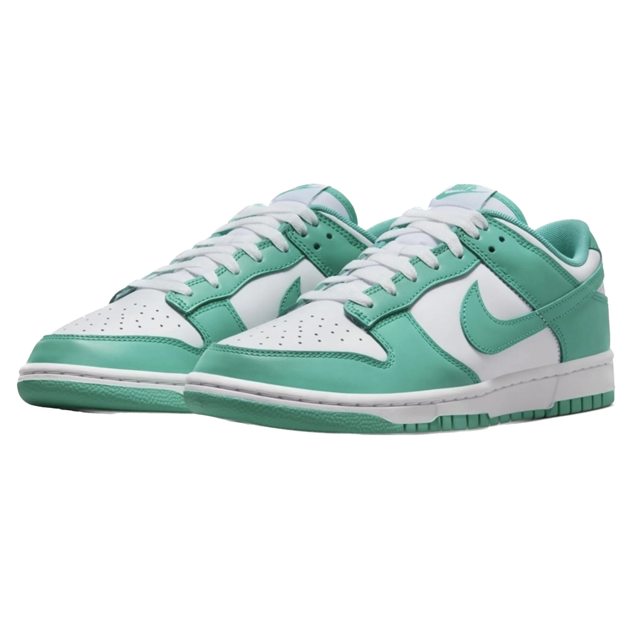 Nike Dunk Low Clear Jade White Nike Dunk sneakers with classic silhouette