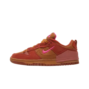 Nike Dunk Low Disrupt 2 Desert Bronze Pink Prime (Women's) Nike cushioned shoes for casual wear