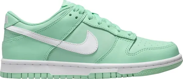 Nike Dunk Low Emerald Rise (GS) Nike Dunk sneakers with vintage style