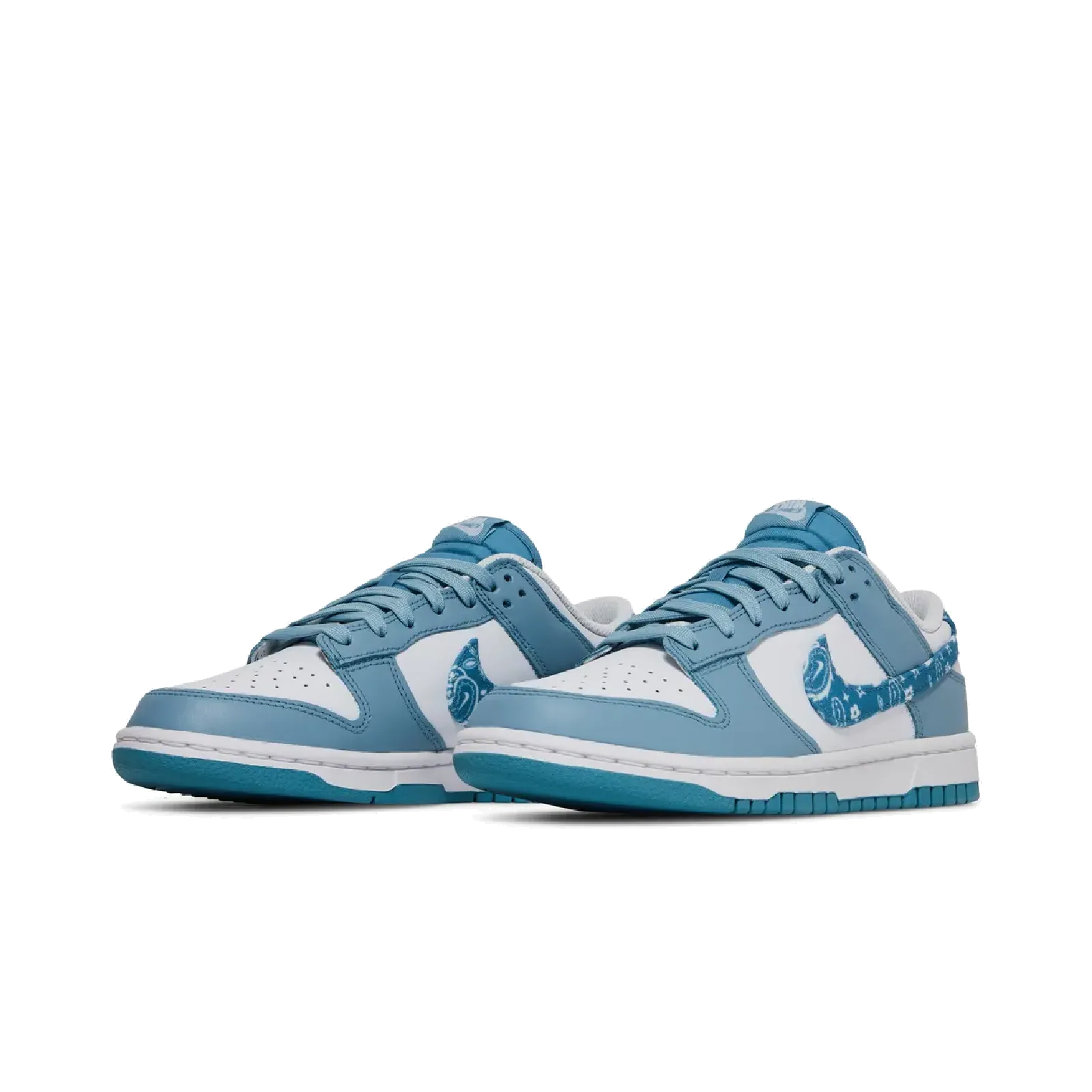 Nike Dunk Low Essential Paisley Pack Worn Blue (Women's) Nike Timeless Athletic Sneakers