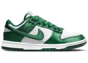 Nike Dunk Low Essential Satin Green (Women's) Nike Dunk sneakers with vintage style