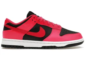 Nike Dunk Low Fierce Pink Black (Women's) Nike Dunk sneakers with vintage style