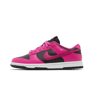 Nike Dunk Low Fierce Pink Black (Women's) Nike sporty look with timeless feel