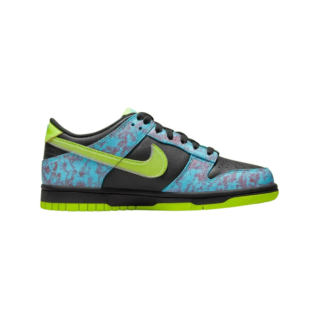 Nike Dunk Low GS Acid Wash Baltic Blue Volt Iconic Sneakers