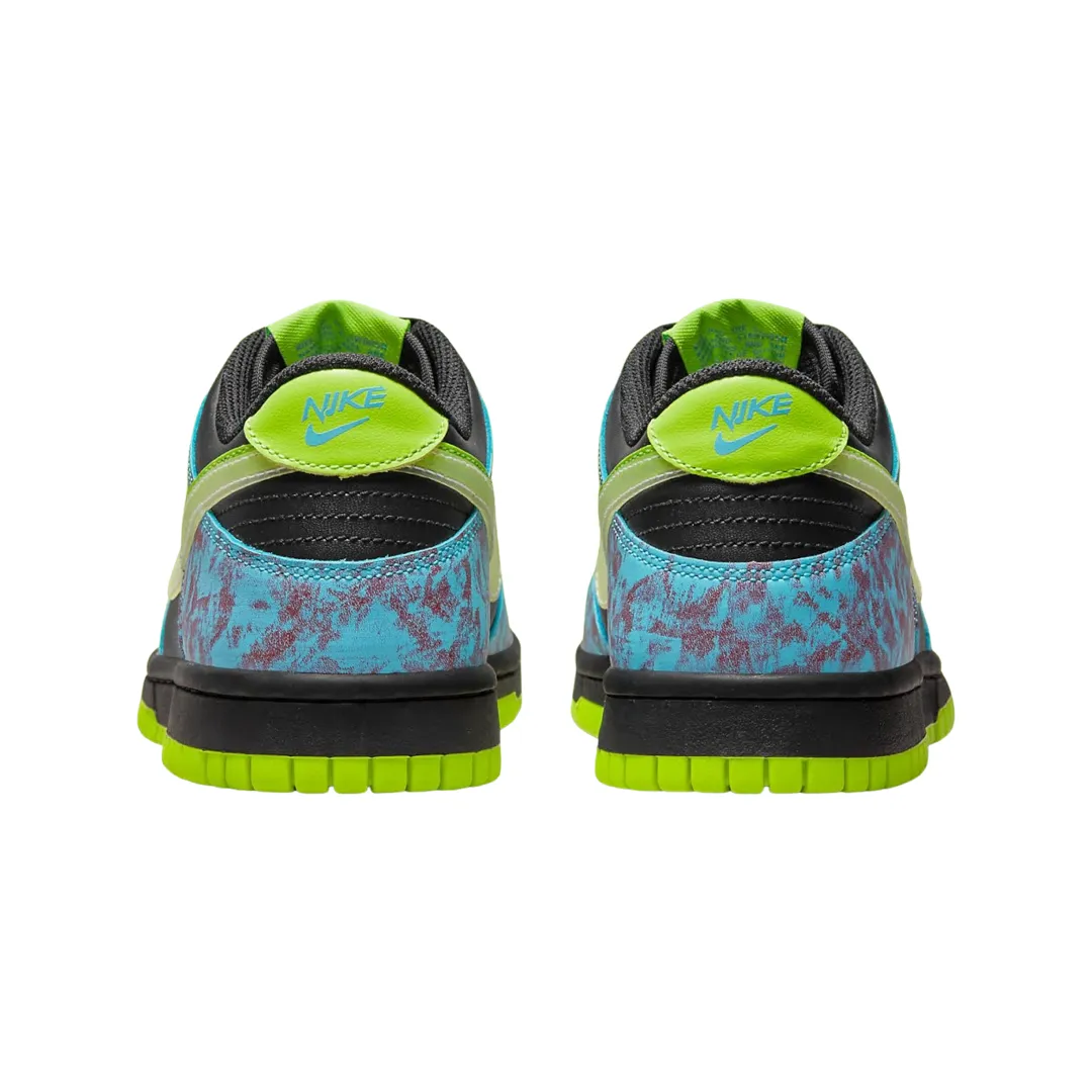 Nike Dunk Low GS Acid Wash Baltic Blue Volt Iconic Sneakers