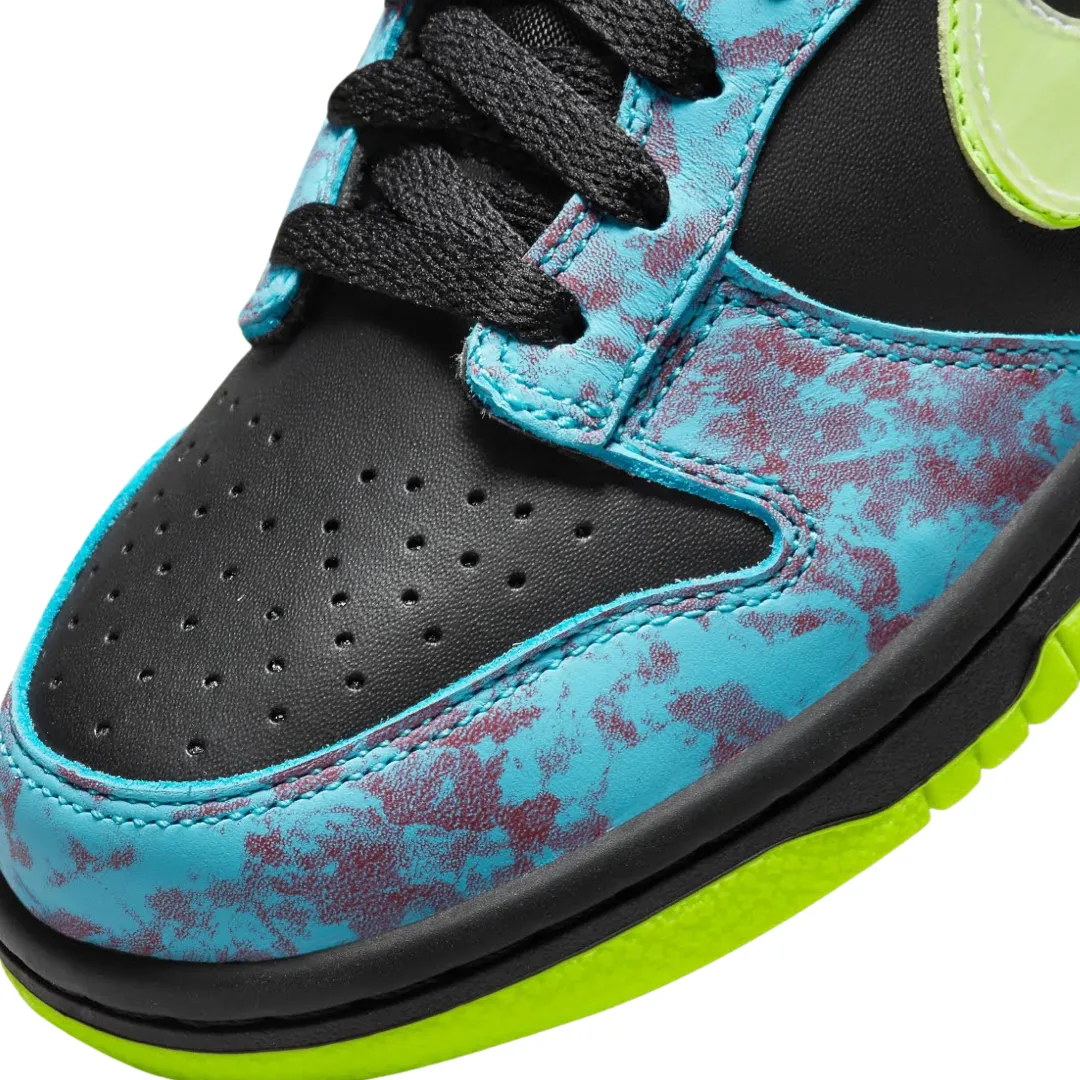Nike Dunk Low GS Acid Wash Baltic Blue Volt Iconic Sneakers
