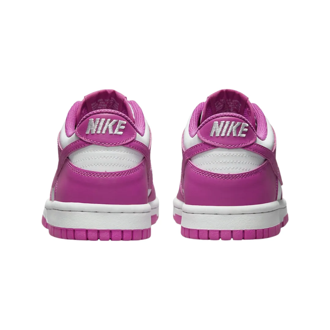 Nike Dunk Low GS Active Fushia White Iconic Sneakers