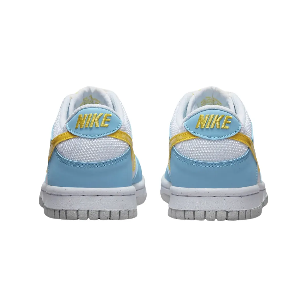 Nike Dunk Low GS Homer Simpsons 2022 White Blue Yellow Iconic Sneakers