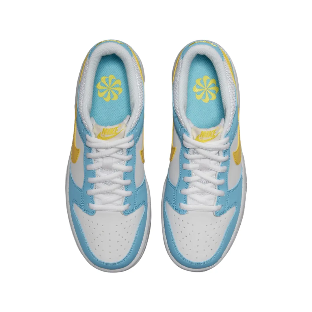 Nike Dunk Low GS Homer Simpsons 2022 White Blue Yellow Iconic Sneakers