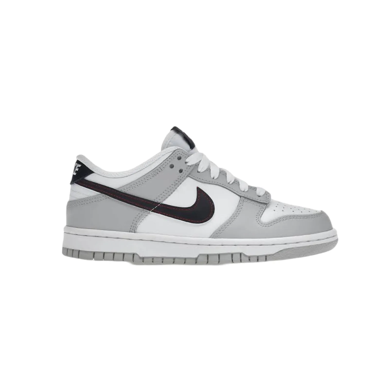 Nike Dunk Low GS Lottery White Grey Black Iconic Sneakers