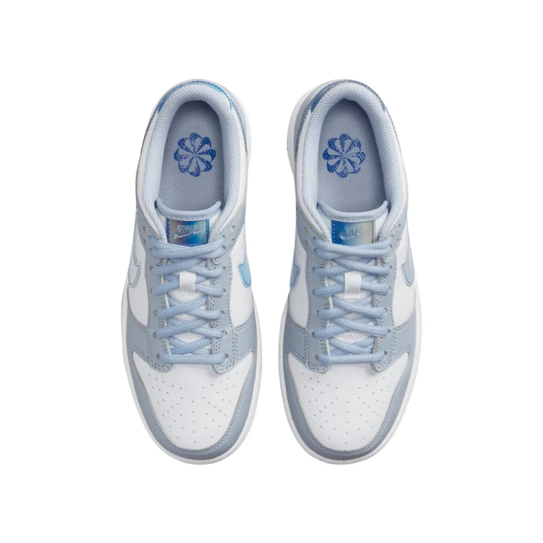 Nike Dunk Low (GS) Next Nature Blue Whisper Hyper Royal Green Abyss White Iconic Sneakers