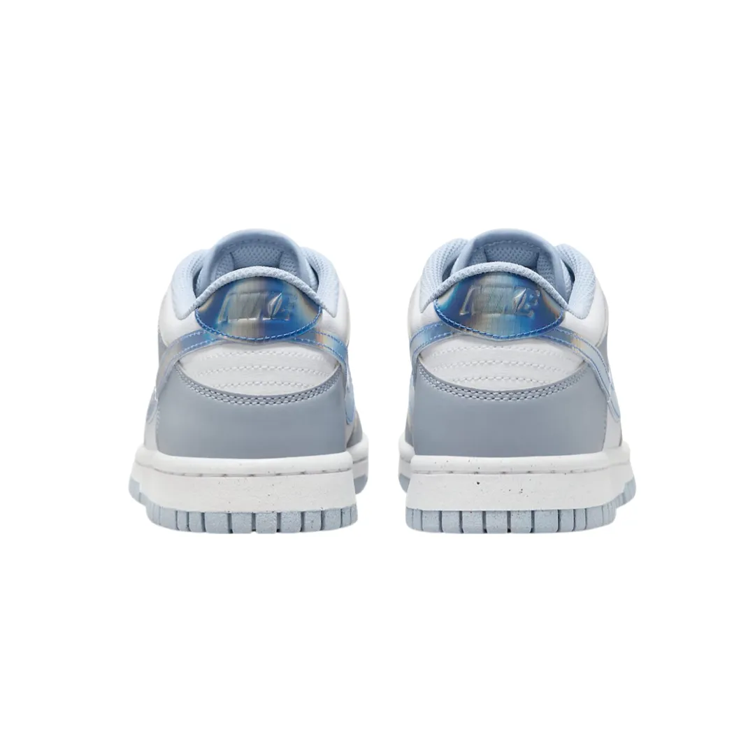 Nike Dunk Low (GS) Next Nature Blue Whisper Hyper Royal Green Abyss White Iconic Sneakers