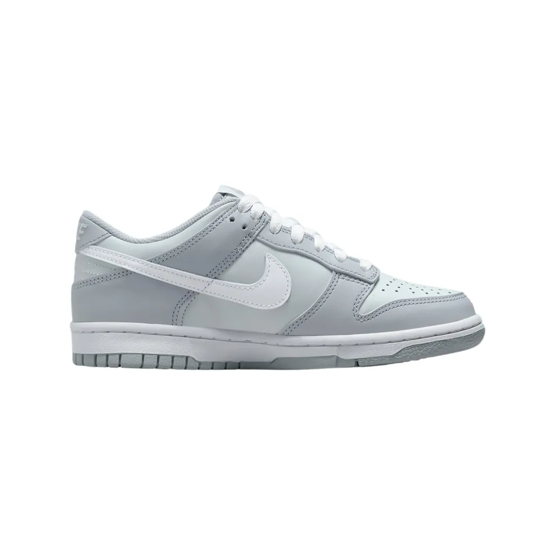 Nike Dunk Low GS Pure Platinum White Wolf GreyNike Iconic Sneakers