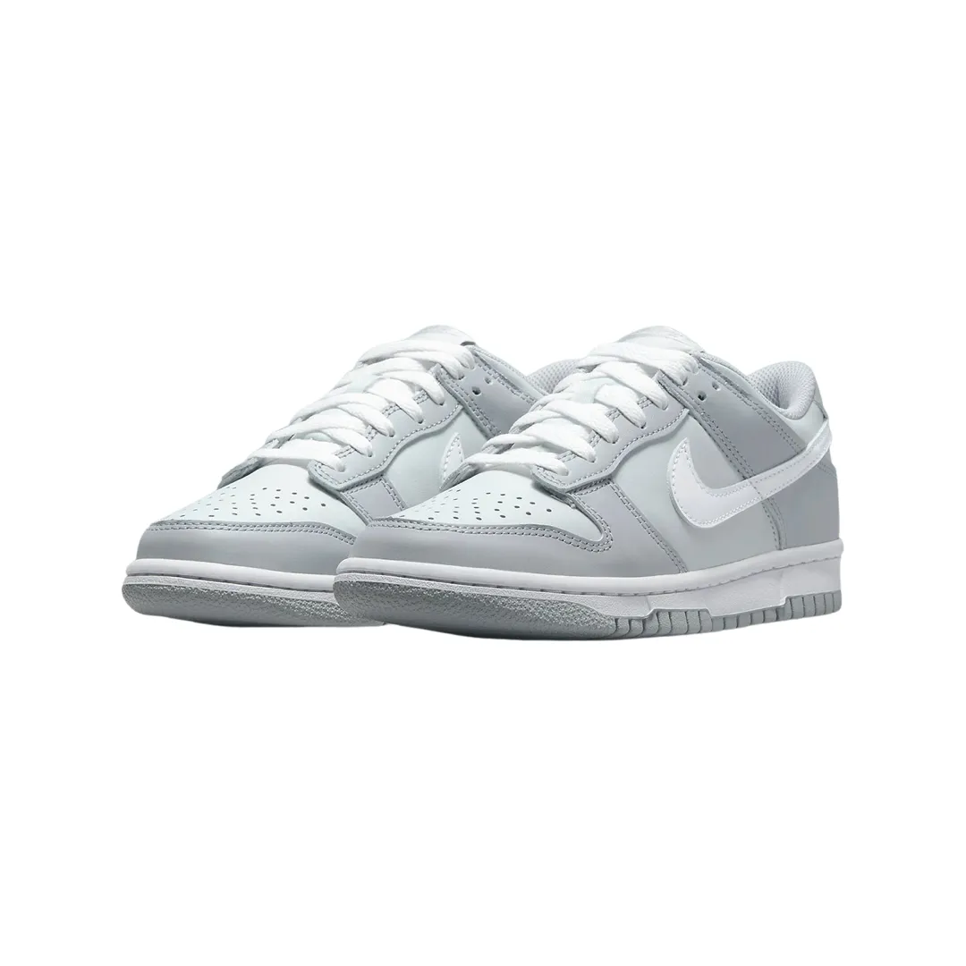 Nike Dunk Low GS Pure Platinum White Wolf GreyNike Iconic Sneakers